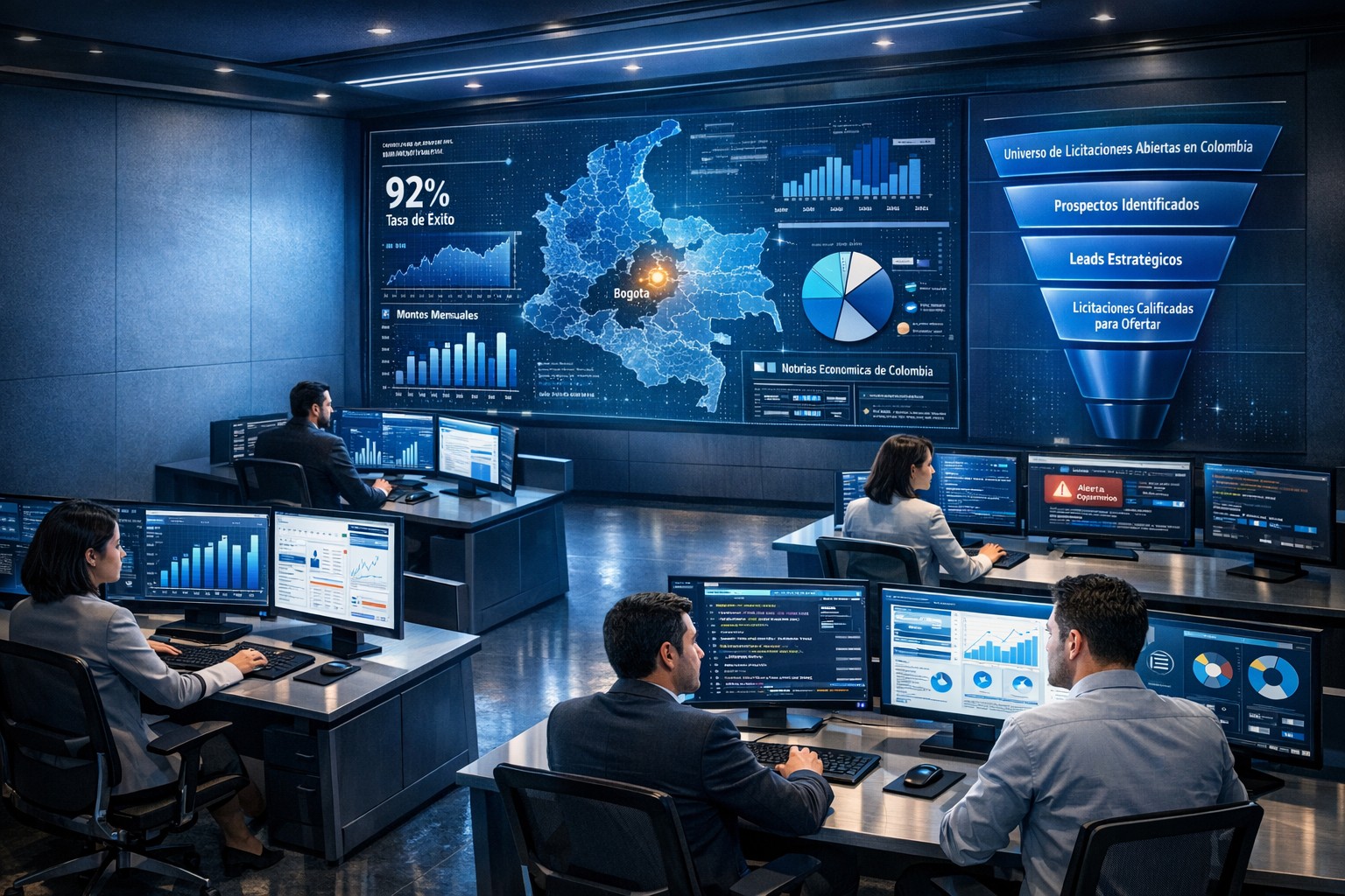 Dashboard de Nebo - Análisis de Contratación Pública